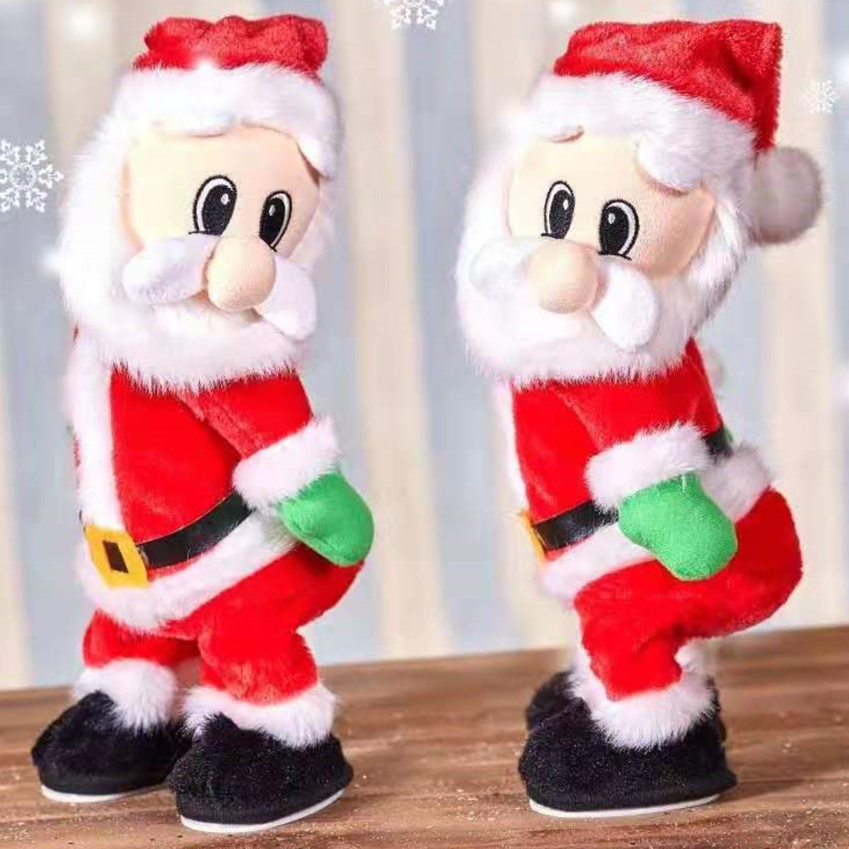 New Christmas Gift Funny Wiggling Butt Electric Old Man Doll Christmas Gift Toy Electric Santa Claus Decoration